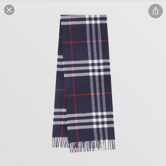 NWT 100% Cashmere Burberry Scarf